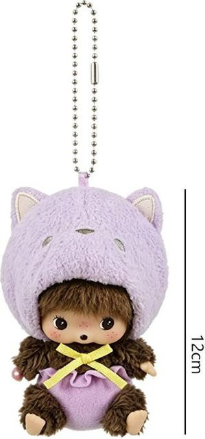 Monchhichi Schlüsselanhänger, White, Unisex - Bild 1