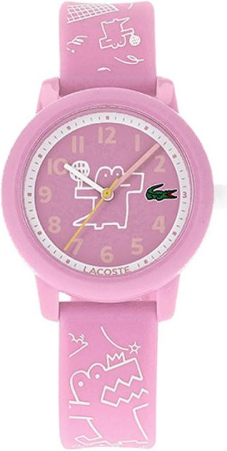 Lacoste Kinderuhr, Quarz, Kunststoff, pink, 32 mm - Bild 1