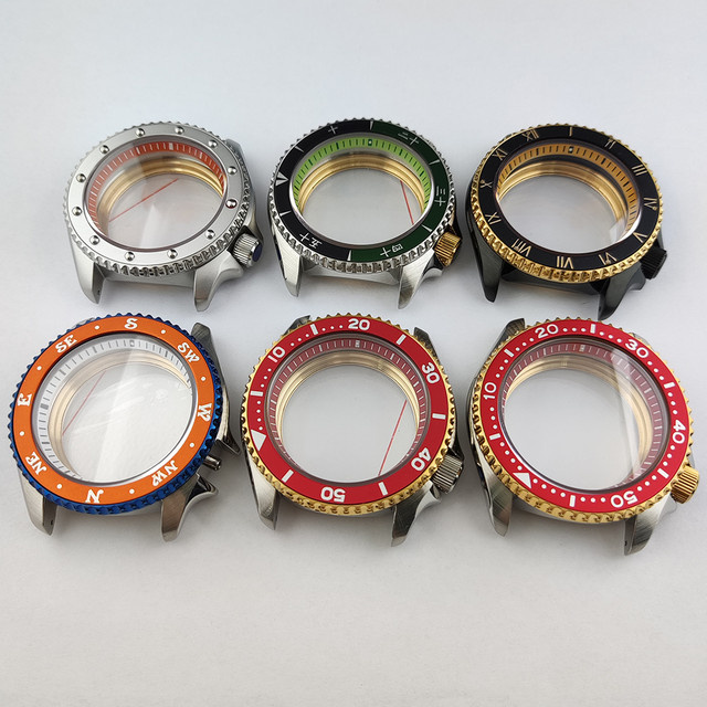 OUMASHI Uhrengehäuse Edelstahl, 40 mm, Silber, Unisex - Bild 1