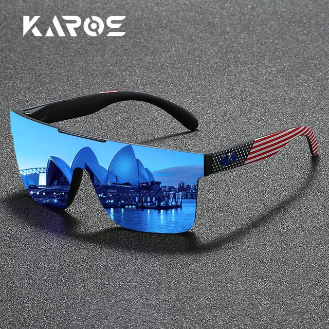 KAROS Sonnenbrille, Vollrand, Unisex, Kunststoff - Bild 1