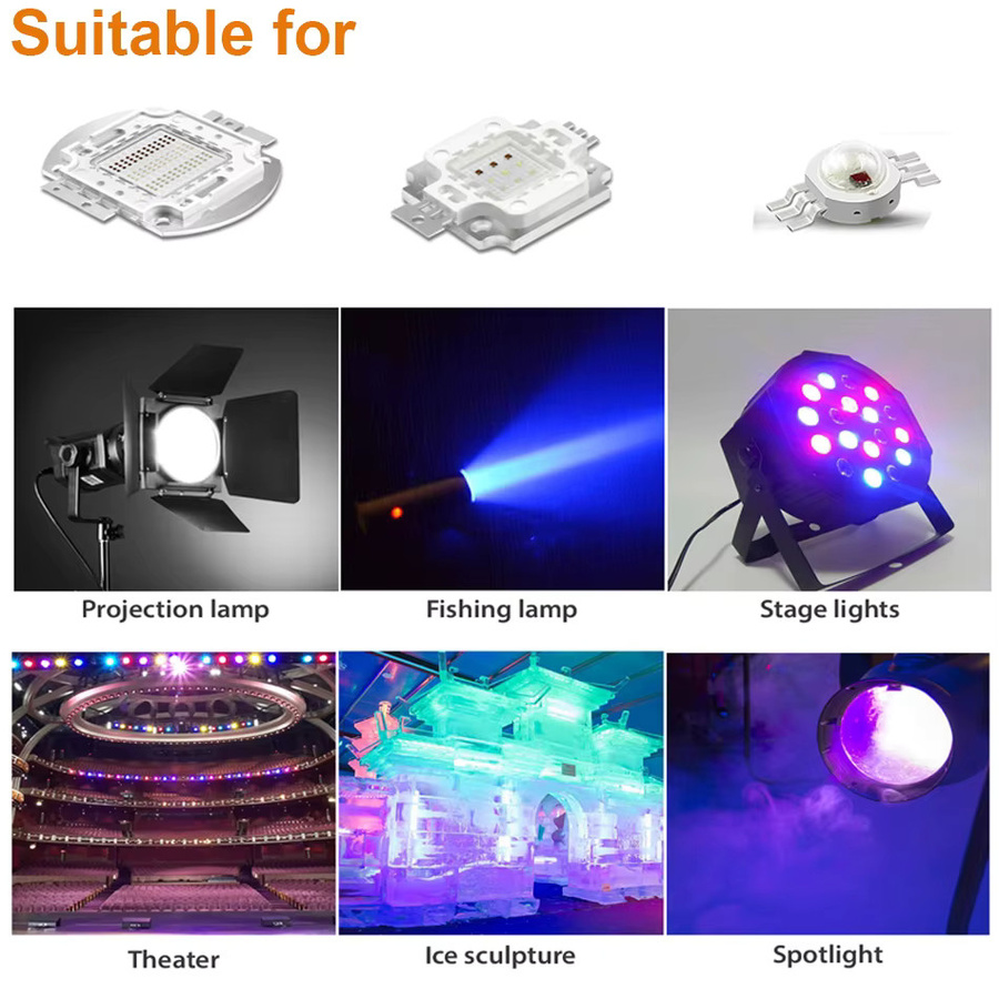 TiaoChongYi RGBW Hochleistungs-LED-Lichtchips SMD Diode in den Farben Rot, Grün, Blau und Weiß - Bild 4