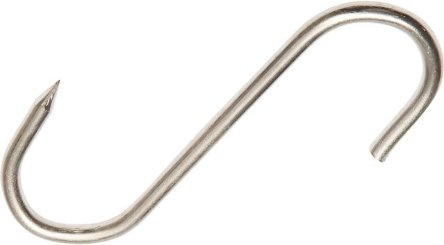Conacord S-Haken aus rostfreiem V4A-Stahl in Silber, Durchmesser: 5 mm, Länge: 120 mm - Bild 1