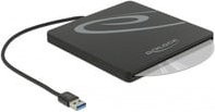 DeLOCK Externes Gehäuse für 5,25 Zoll Slot-in Slim SATA Laufwerke zu USB 3.0, Schwarz - Bild 1