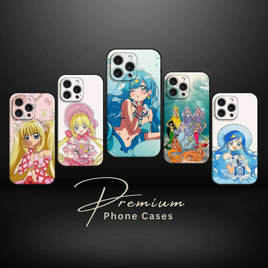 Pichis Pitchs Handyhülle Meerjungfrauen-Melodie für Apple iPhone 17 16 15 14 13 12 11 Pro Max und weitere Modelle, Mehrfarbig - Bild 3