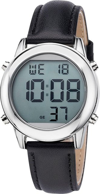 Master Time Digitaluhr, Quarz, Edelstahl, 41 mm, Herren - Bild 1