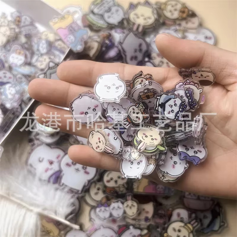 Bandai Hachiware Usachi Jiyi Acryl Platte, Bunt / Mehrfarbig, Kunststoff - Bild 3