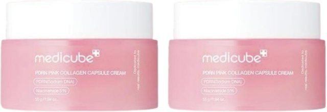 Medicube PDRN Pinke Kollagen-Kapselcreme, 2 x 55g, Gesichtspflege - Bild 1