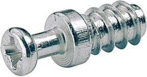 Hettich MB-Einschraubdübel DU 321 in verzinkt Silber, Durchmesser 5mm, Spannmaß 6,7mm - Bild 1