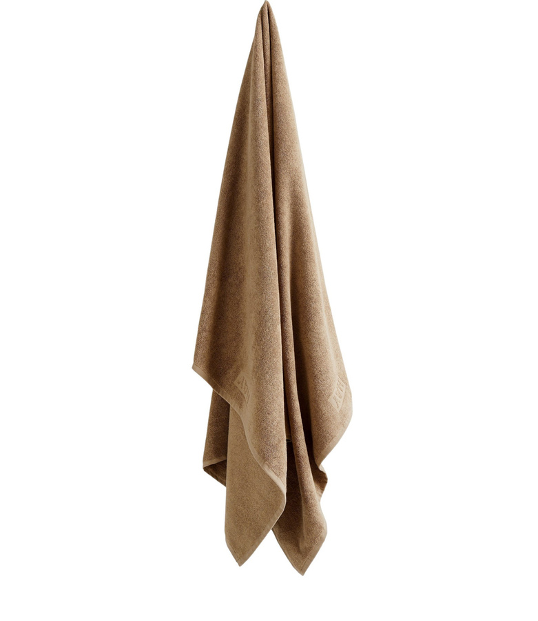 HAY Mono Duschtuch aus Baumwolle in Beige und Braun - Bild 2
