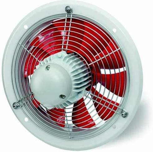 Helios Ventilatoren HWW 450/4 Wandventilator in Weiß - Bild 1