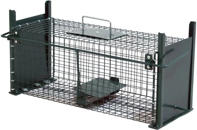 Moorland Safe 5006 Lebendfalle Dunkelgrün mit 2 Eingängen H x B x T: 50 x 18 x 18 cm - Bild 1