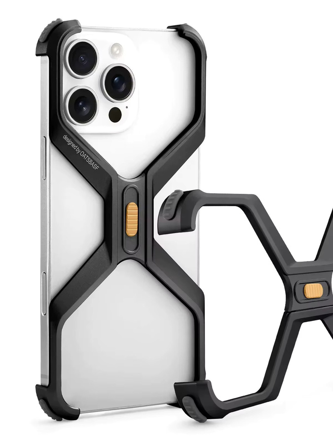 Eary X-förmige Handyhülle für iPhone 16 Pro Max und 16 Pro mit Wärmeableitung und Stoßschutz - Bild 6