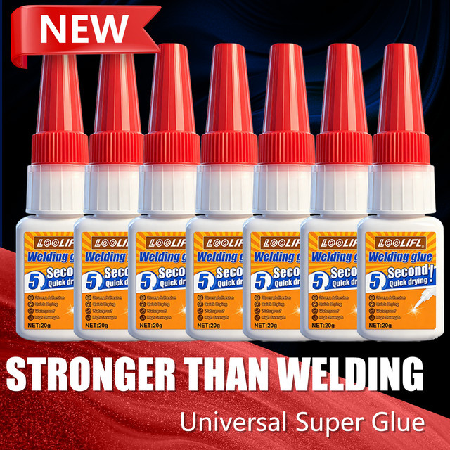 LOOLIFL Superkleber für Metall, Glas und Holz – Hochfester öliger Schweißkleber für universelle Reparaturen und starke Verbindungen - Bild 1
