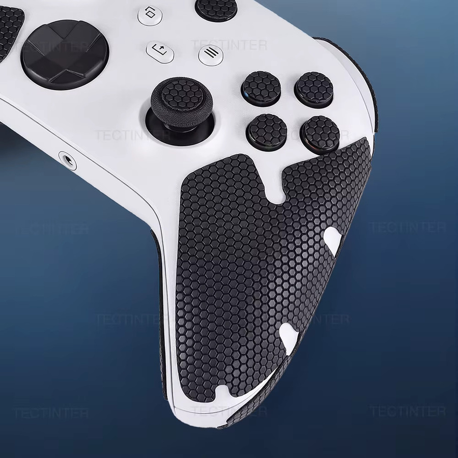 TECTINTER Griffaufkleber für Xbox-Controller in Schwarz, rutschfeste und staubdichte Gamepad-Skins als Spielzubehör - Bild 5
