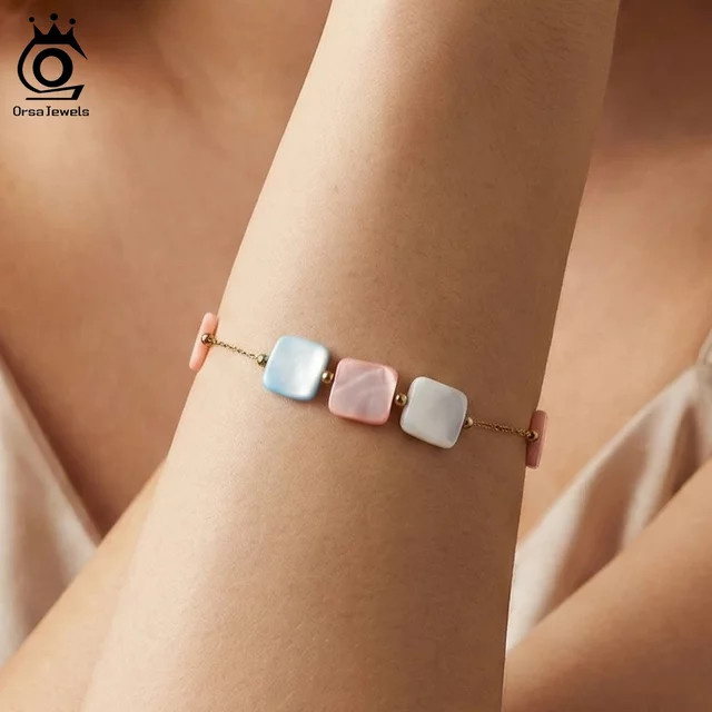 ORSA JEWELS Armband, Edelstahl, Bunt, Damen - Bild 1