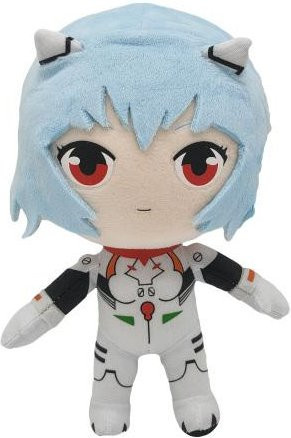 Evangelion Rei Ayanami Plüschpuppe, Stofftier, weiß - Bild 1