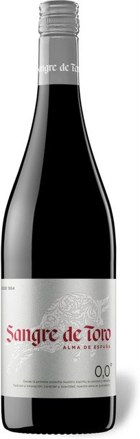 Sangre de Toro Alkoholfreier Wein Rotwein halbtrocken vegan 2023 0,75 l - Bild 1