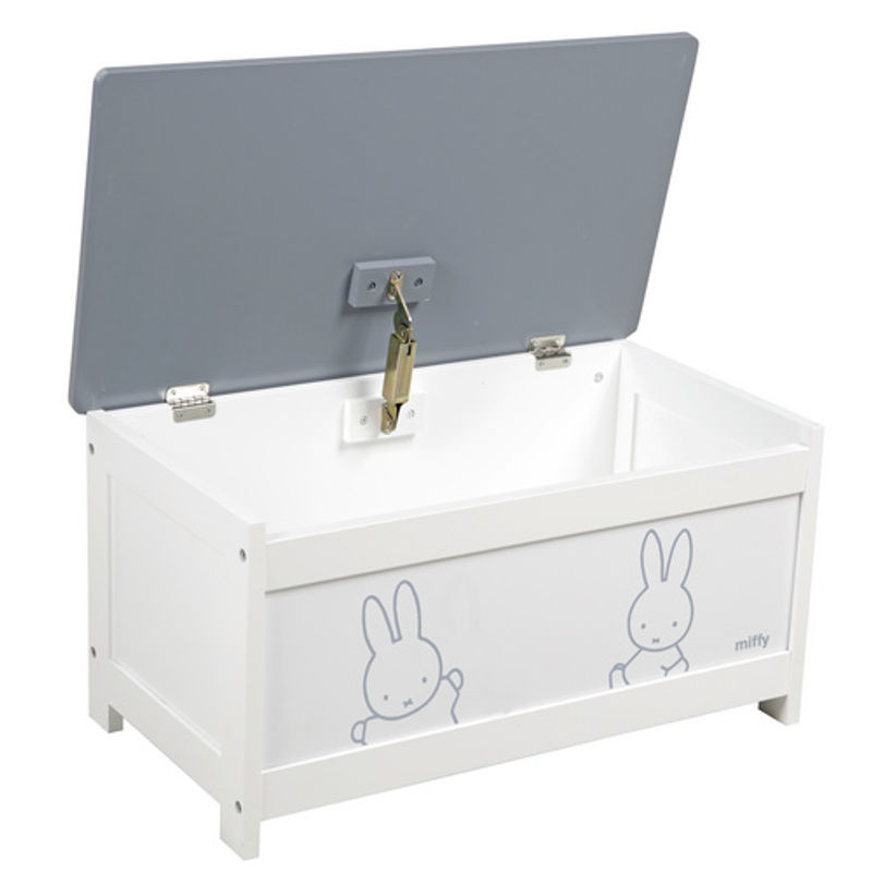 Roba Spielzeugtruhe Miffy in Weiß aus Holz für das Kinderzimmer - Bild 3