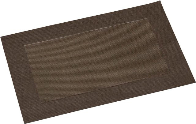 Kesper Platzmatte aus Kunststoff in Bronze, B/L: 29 x 43 cm - Bild 1