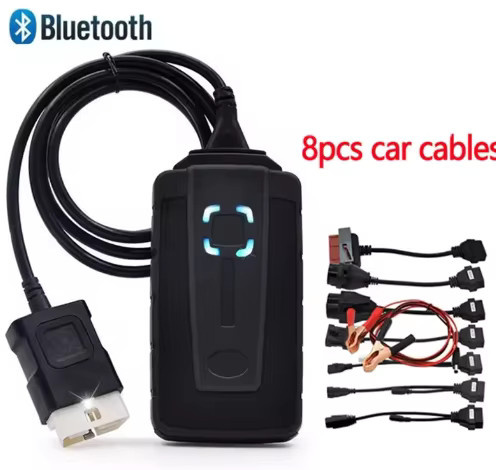 Wurth WOW Snooper V5.008 R2 Bluetooth OBD2 Diagnosegerät für PKW und LKW mit VIN-Lesefunktion und Scanner in Schwarz - Bild 5