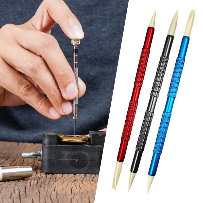 DQG Uhrmacher-Reparaturwerkzeug, Peek-Stick mit Zusatzwerk, Unisex - Bild 2