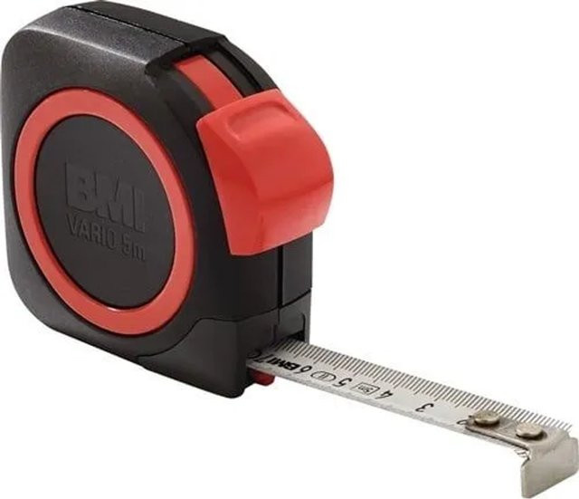 BMI Taschenrollbandmaß Vario L mit Feststeller, 3 m Länge, Breite: 13 mm - Bild 2