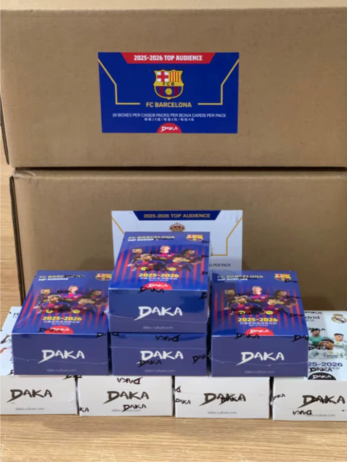 DAKA Top Audience Series 2 Fußballstar-Sammelkarten Signatur-Bewertungskarte, Fußballverein-Box - Bild 2