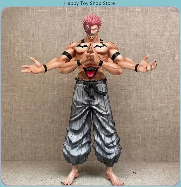 Bandai Jujutsu Kaisen Ryomen Sukuna, Anime-Figur, 31cm, 1-teiliges Set - Bild 1