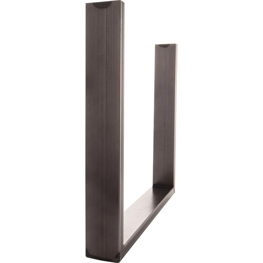 Simausrom Bankkufe Regular Slim in Schwarzstahl, Höhe: 41,2 cm, schwarz lackiert - Bild 2
