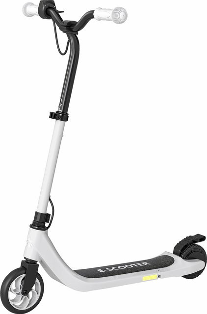 HOMCOM E-Scooter Elektroroller, Schwarz-Weiß, ab 6 Jahre - Bild 1