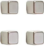 FRANKEN Magnet in Silber, B/H/T: 10 x 10 x 10 mm - Bild 1