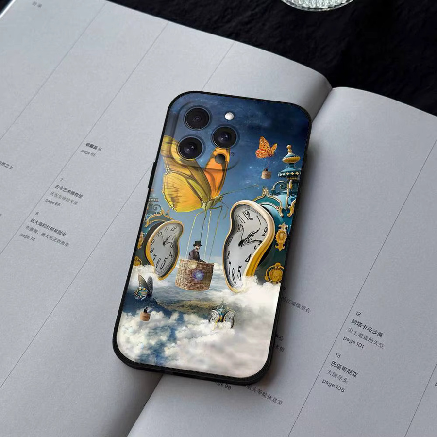 Mesuca Handyhülle mit Salvador Dali Gemälde für iPhone Modelle in Multicolour - Bild 6