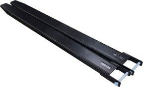 Bauer Südlohn Gabelverlängerung GO 100/40 aus Stahl, Schwarzgrau, Länge: 200 cm, Breite: 10 cm, Höhe: 4 cm - Bild 1