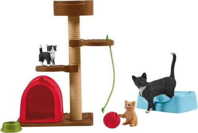 Schleich Katzen Spielfiguren-Set, Bunt / Mehrfarbig, ab 3 Jahre - Bild 2