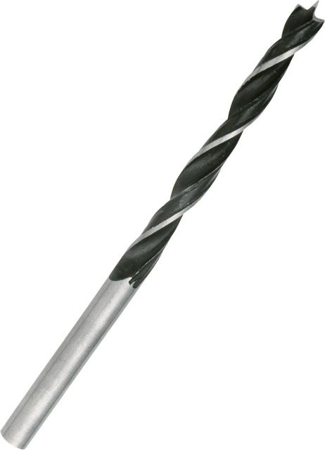 LUX-TOOLS Holzspiralbohrer aus Edelstahl in Silber, Durchmesser: 7 mm - Bild 1