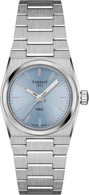 Tissot Damenuhr PRX, Quarz, Edelstahl, Blau, 25 mm, 10 ATM - Bild 1