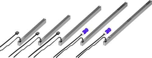Rittal Rack-Stromverteilung DK 7979.814 in Grau mit IEC 60320 C19 und BS 1363 Anschlüssen - Bild 1
