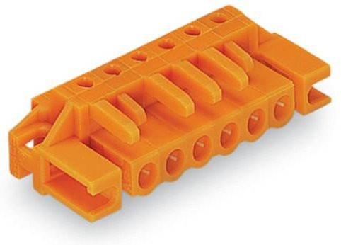 WAGO Buchsengehäuse-Platine 232 Polzahl in Orange, Rastermaß: 5.08 mm, 50 Stück - Bild 1