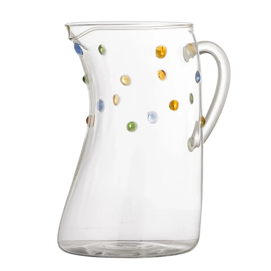 Bloomingville Karaffe Thalia aus Glas in transparent mit 1,3 l Volumen - Bild 1