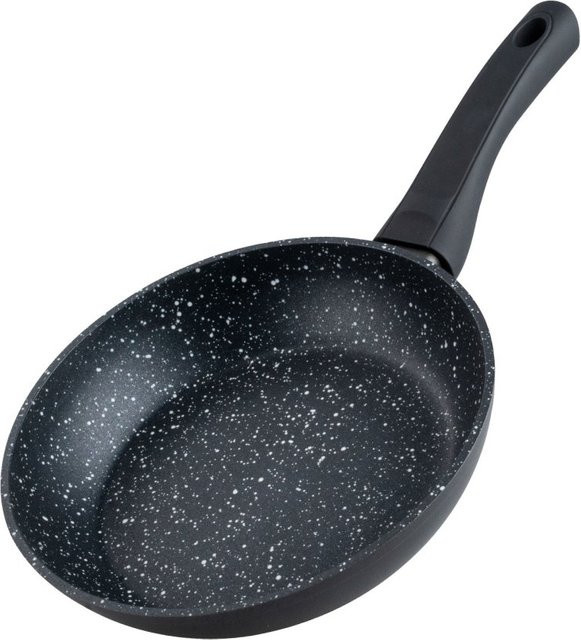 Fackelmann Antihaft-Pfanne Marble aus Aluminium in Anthrazit Schwarz Durchmesser: 20 cm - Bild 1