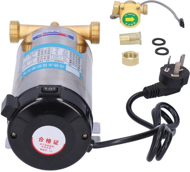 Aimo Boosterpumpe für Kalt- und Warmwasser, 160W, Gelb/Silber - Bild 1