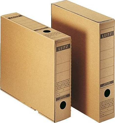 Leitz Archivbox aus FSC-zertifiziertem Papier in Braun, B: 7 cm, H: 32,5 cm, T: 26,5 cm - Bild 1