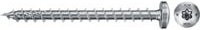 Fischer Spanplattenschraube Power-Fast II mit Torx-Antrieb, verzinkter Stahl, Farbe: Silber/Blau, Durchmesser: 5,0 mm, Länge: 70 mm - Bild 1