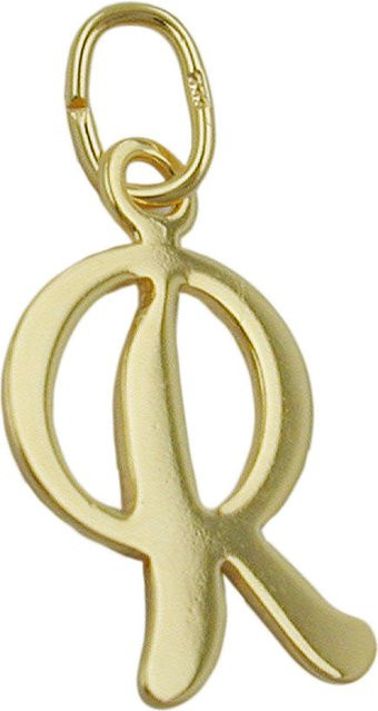 Paolo Renzo Buchstabenanhänger, 333 Gold, Unisex, 15x10mm - Bild 1