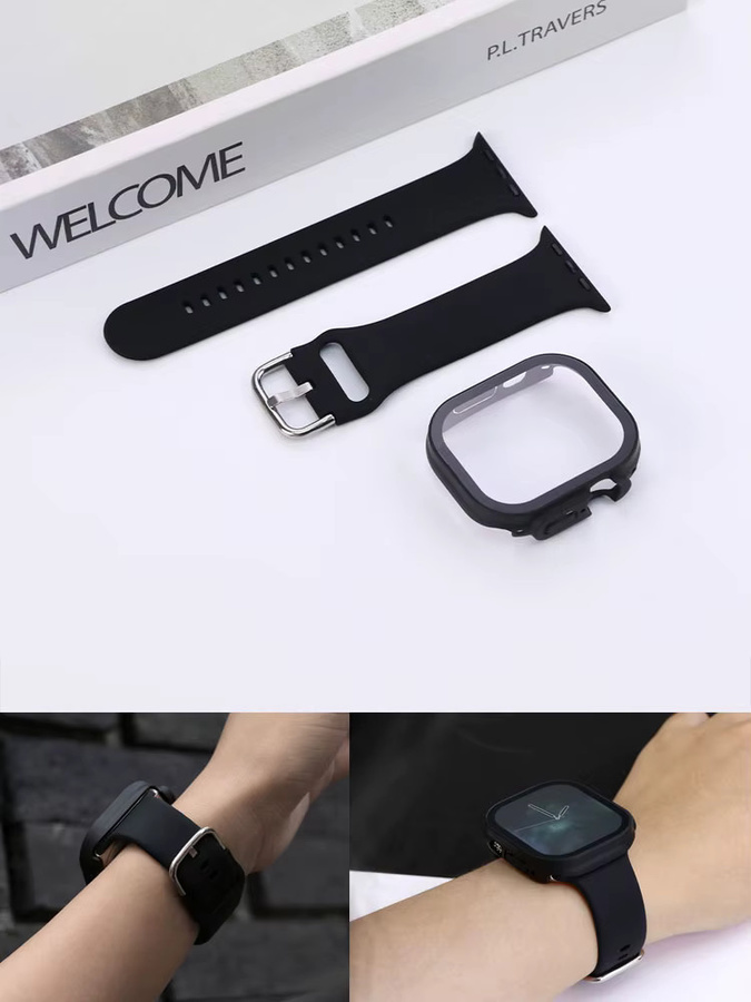 Smartwatch Armband mit Glasgehäuse, Unisex - Bild 3