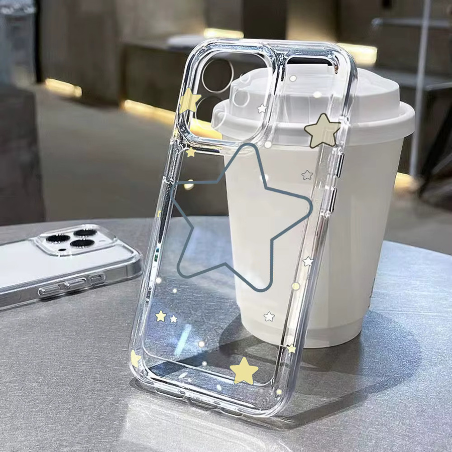 Star Line Schutzhülle für iPhone Modelle in Transparent - Bild 1
