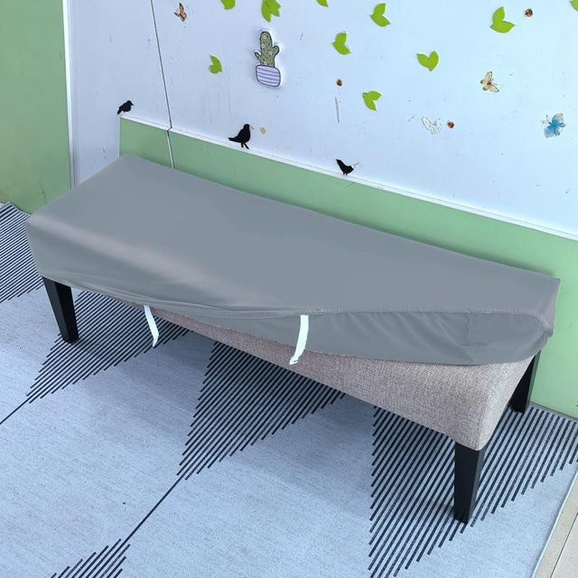 Wasserdichter Stretch-Bankbezug aus PU-Leder von Household supplies MH, waschbarer und elastischer Bankschutz für Esszimmerbank oder Wohnzimmer - Bild 1