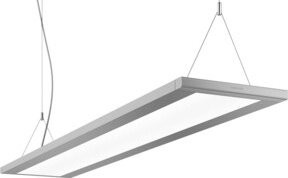 Trilux LED-Anbau- und Pendelleuchte LuceoS D/H Dimmbar DALI Silbergrau 4000K - Bild 1