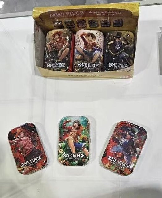 Bandai One Piece Card Battle Mini Collection Spielkartenset, 6-teiliges Set - Bild 1