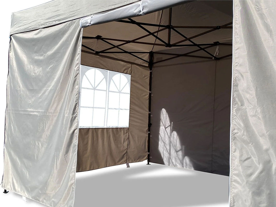 GRASEKAMP Faltpavillon Premium Line mit Seitenteilen, Grau, B/T/H: 450 x 300 x 250 cm - Bild 3